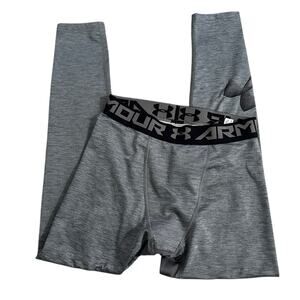 Under Armour Coldgear Leggings Fitted Youth Medium 8/10 Full Length